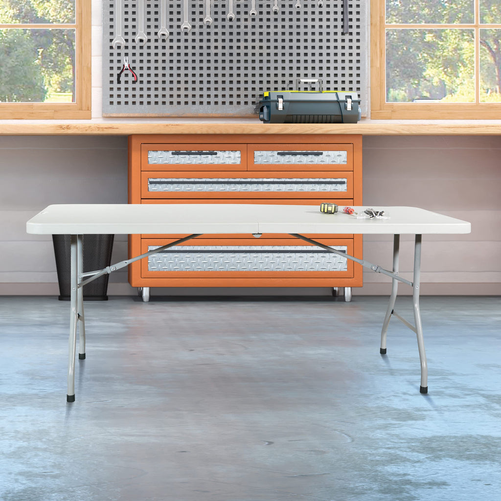 Resin 6 Feet Folding Table X543484