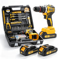 3/8" Brushless Compact Drill Tool Set with Drill Bit and Sockets J71998