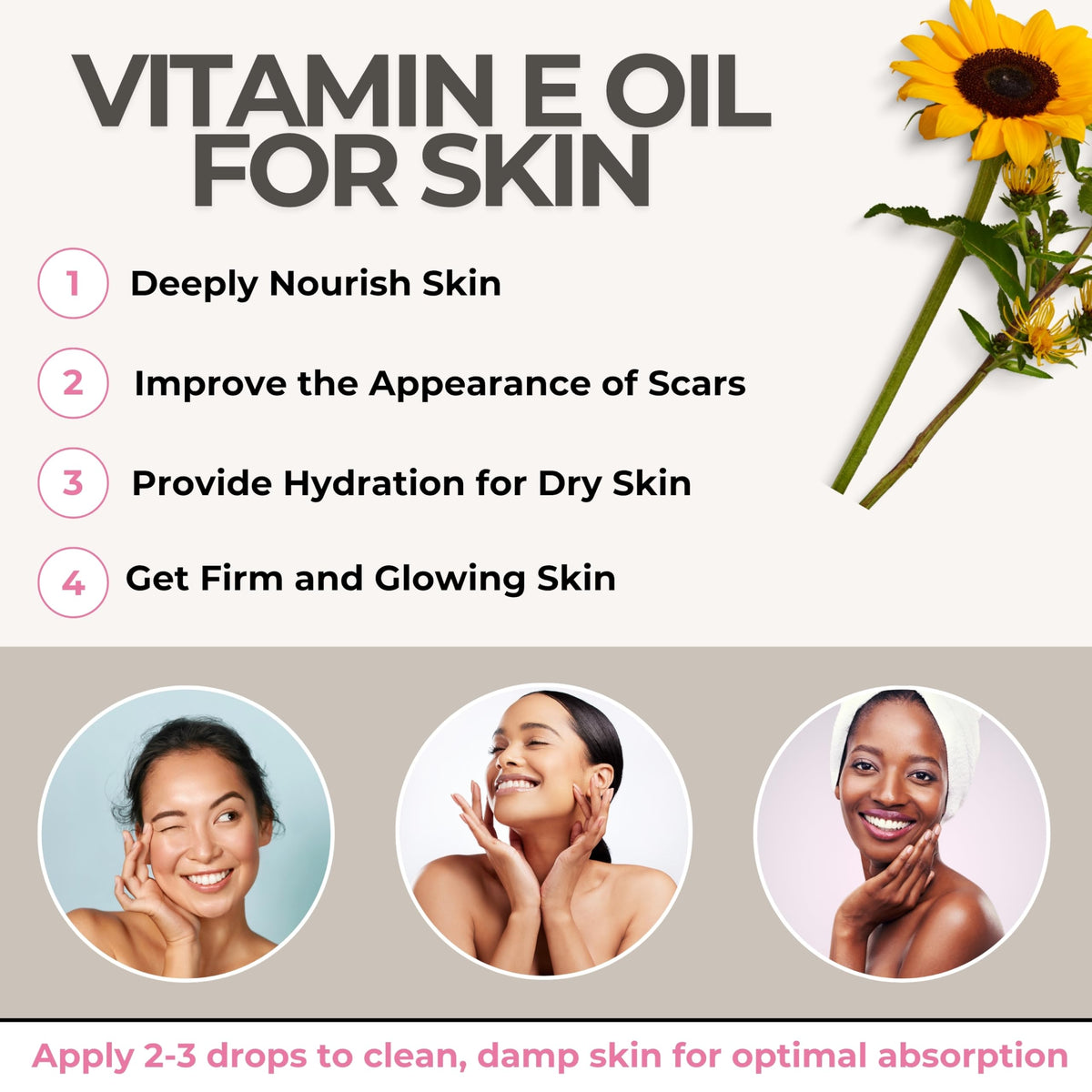 100% Natural Organic Vitamin E Oil 1 oz N5949