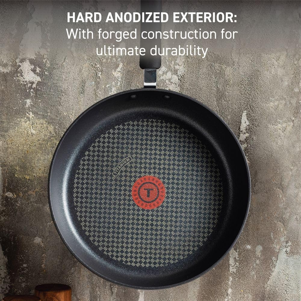 Hard Anodized Nonstick Fry Pan Set, 2-Pack U2542