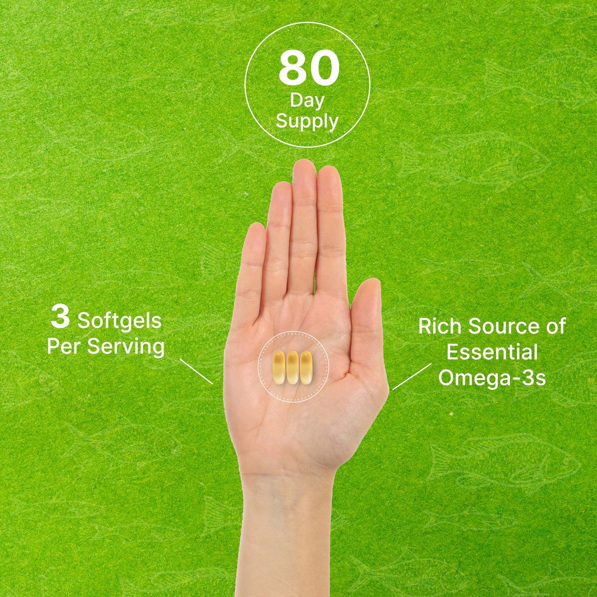 Omega 3 Fish Oil 3,000mg 240 Softgels EPA DHA Lemon Flavored Y633