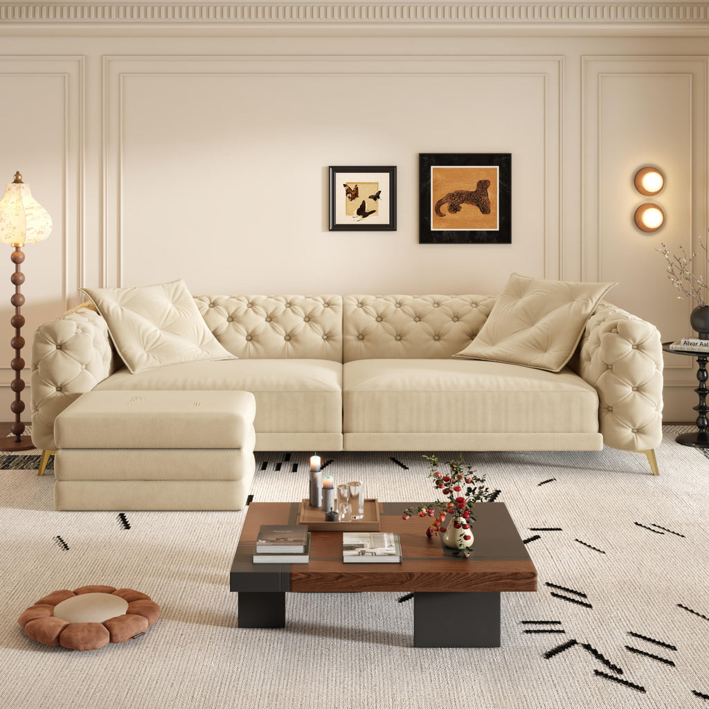 King Size Velvet Sleeper Sofa Bed M76933