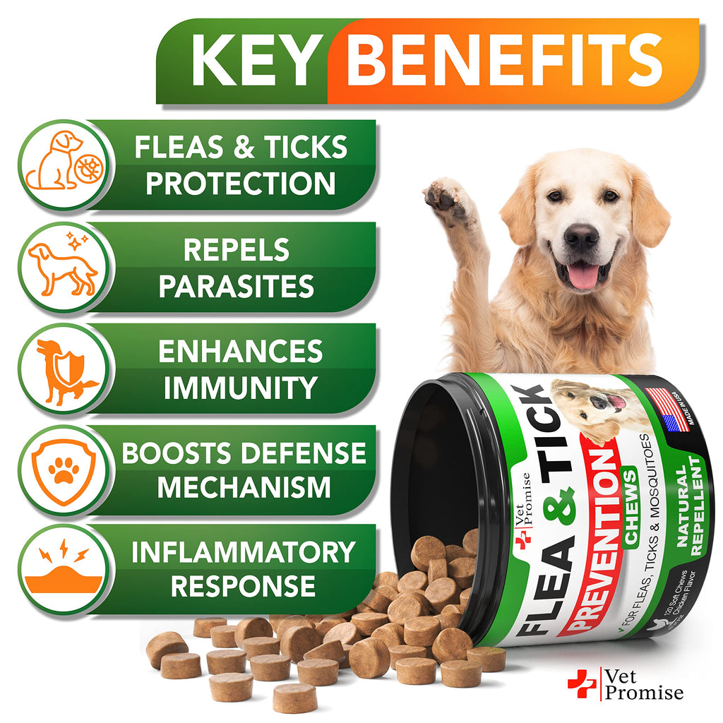 Flea and Tick Prevention for Dogs Chewables M379