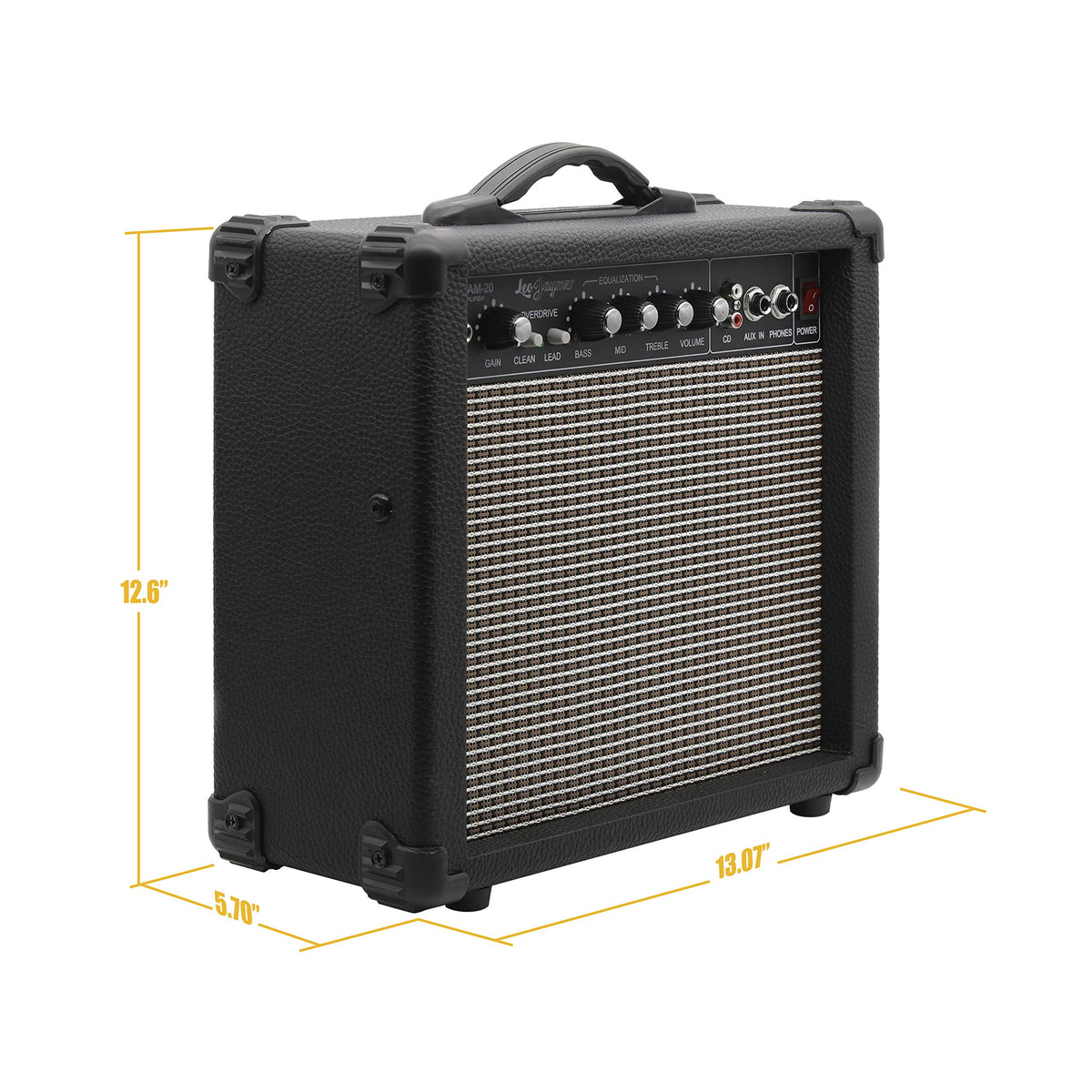 20W Electric Guitar Amplifier with Clean and Distortion Channel L7103
